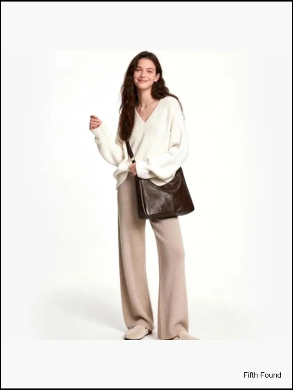 Slouchy Hobo Shoulder Bag Large Capacity Faux Leather Crossbody Tote